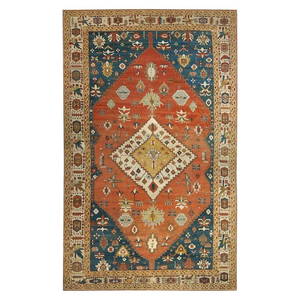 Rare 19th Century Persian Bakshaish Oversize Hand-Knotted Rug 14' x 23'4