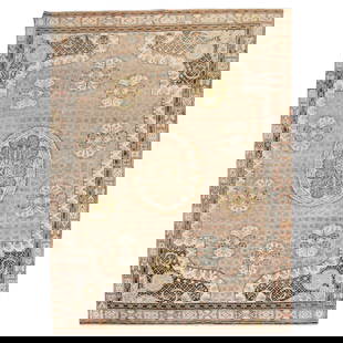 Mid-20th Century Brown Floral Turkish Kars Hand-Knotted Rug 79 x 101: Mid-20th Century Brown Floral Turkish Kars Hand-Knotted Rug 79 x 101 This exquisite mid-20th century Turkish Kars rug showcases a striking tribal design predominantly in rich brown tones.
