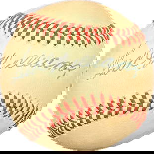 Ted Williams Autographed Baseball Red Sox PSA LOA Vintage: Ted Williams Autographed Baseball Red Sox PSA LOA Vintage This vintage baseball is a remarkable piece of sports memorabilia, featuring the authentic autograph of Hall of Famer Ted Williams, renowned