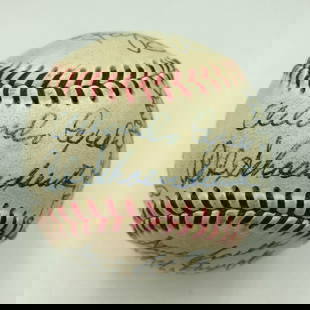 1967 St. Louis Cardinals Team Signed Baseball 25 Autographs JSA: 1967 St. Louis Cardinals Team Signed Baseball 25 Autographs JSA This official 1967 St. Louis Cardinals World Series Champions baseball features 25 signatures from legendary players, including Lou