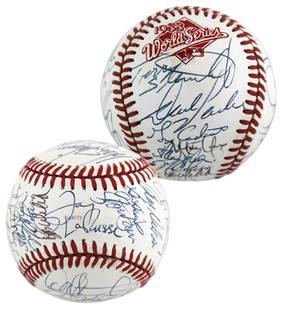 1988 Oakland Athletics Signed World Series Baseball with Beckett COA: 1988 Oakland Athletics Signed World Series Baseball with Beckett COA This autographed 1988 World Series Logo Oml Baseball features the signatures of legendary Oakland Athletics players including