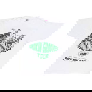 2002 Smokin Grooves Vintage Tour Shirt 100% Cotton White: 2002 Smokin Grooves Vintage Tour Shirt 100% Cotton White Celebrate the iconic Smokin Grooves Tour with this original vintage 2002 shirt. Crafted from 100% cotton, this shirt features striking front