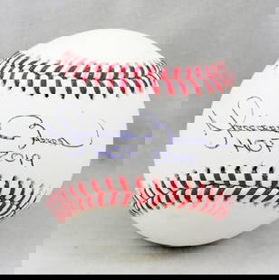 Mariano Rivera Signed Rawlings OML Baseball HOF 2019 Beckett Auth: Mariano Rivera Signed Rawlings OML Baseball HOF 2019 Beckett Auth Commemorate the legendary Mariano Rivera with this autographed Rawlings OML baseball, recognizing his induction into the Hall of
