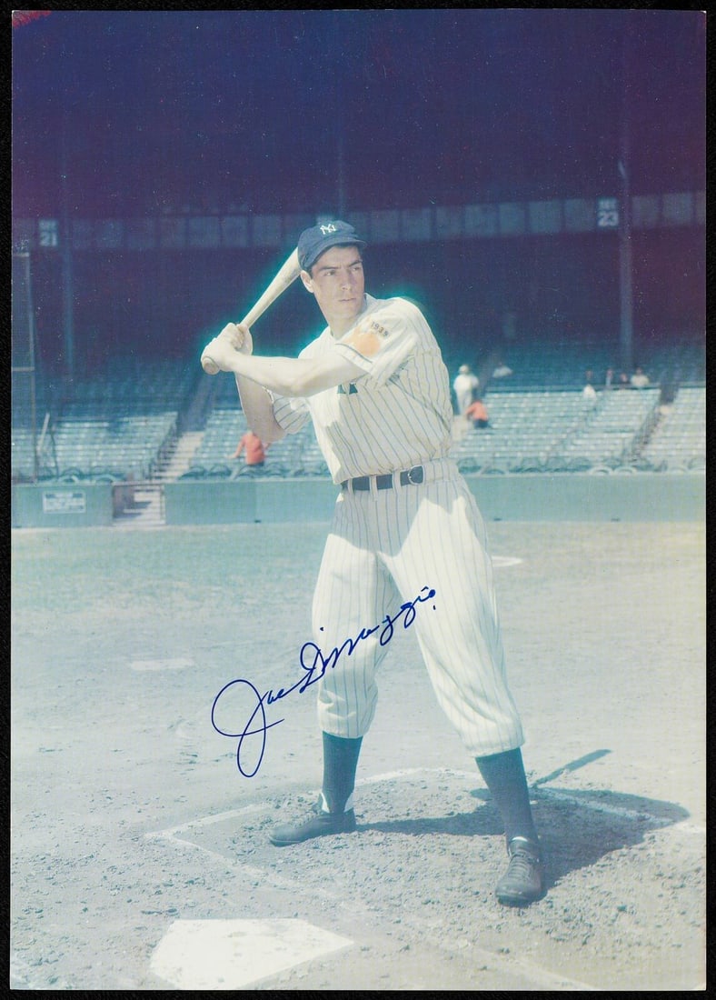 Joe DiMaggio Signed 11x14 Photo New York Yankees BAS Authenticated: Joe DiMaggio Signed 11x14 Photo New York Yankees BAS Authenticated This is an original 11x14 photo featuring the legendary Joe DiMaggio, one of the most iconic players in baseball history. The photo i