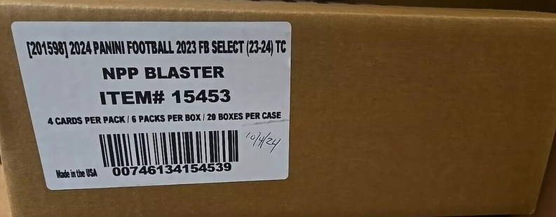 2023 Panini Select NFL Blaster Case 20 Boxes Red Blue Prizm Die-Cuts: 2023 Panini Select NFL Blaster Case 20 Boxes Red Blue Prizm Die-Cuts Discover the excitement of the NFL with the 2023 Panini Select Blaster Football Factory Sealed Case, featuring 20 boxes that includ