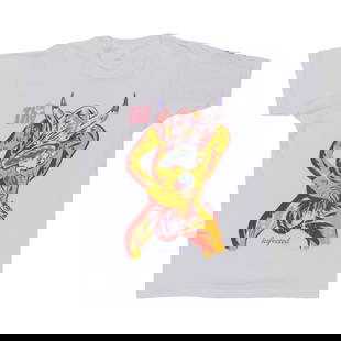 1989 Vintage The The Infected White Cotton Shirt 20.75" Pit to Pit: 1989 Vintage The The Infected White Cotton Shirt 20.75" Pit to Pit Original vintage 1989 The The Infected Shirt. This is a true vintage shirt, not a modern reproduction. Sizes vary so please use