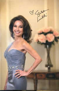 Susan Lucci Signed 12x18 Photo All My Children Authentic: Susan Lucci Signed 12x18 Photo All My Children Authentic Susan Lucci Autographed 12x18 photo Color 12x18 photo signed in black sharpie by Susan Lucci. The photo was signed in person in NYC. Guaranteed