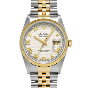 ROLEX Datejust 16233 Men's Watch W Serial Sapphire Crystal Automatic