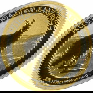 2013-P Australia $15 Gold Kangaroo Uncertified Brilliant Uncirculated: 2013-P Australia $15 Gold Kangaroo Uncertified Brilliant Uncirculated This 2013-P Australia $15 Gold Kangaroo is a stunning example of Australian numismatic craftsmanship. It is in Brilliant
