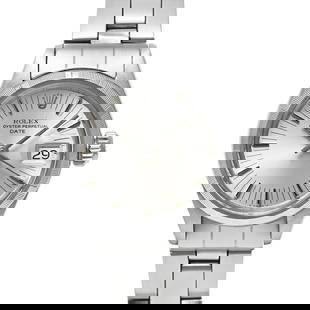 ROLEX Oyster Perpetual Date 6919 Women's Watch 26mm Vintage Automatic: ROLEX Oyster Perpetual Date 6919 Women's Watch 26mm Vintage Automatic Presenting a stunning ROLEX Oyster Perpetual Date women's wristwatch, a vintage piece characterized by its elegant design and