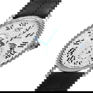 CARTIER Rotonde de Cartier Grand Date Retrograde W1556368 Men's Automatic Watch: CARTIER Rotonde de Cartier Grand Date Retrograde W1556368 Men's Automatic Watch This exquisite CARTIER Rotonde de Cartier Grand Date Retrograde wristwatch combines elegance with functionality. The