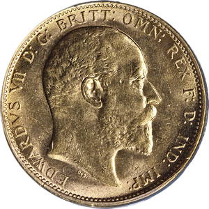 1908-S Australia Gold Sovereign ANACS MS63 Uncirculated Coin