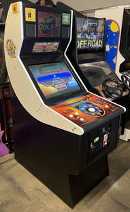 Incredible Technologies Golden Tee Arcade Machine Classic Golf Game: Incredible Technologies Golden Tee Arcade Machine Classic Golf Game Experience the nostalgia of classic gaming with the GOLDEN TEE Arcade Machine by Incredible Technologies. This well-maintained machi