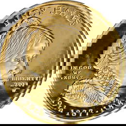2011-W Gold $10 Lucy Hayes NGC PF69 Ultra Cameo Coin