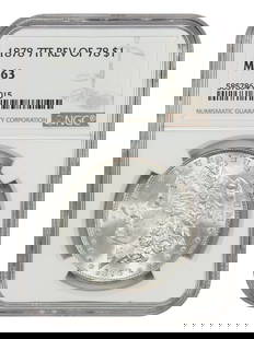 1878 Morgan Dollar NGC MS63 Uncirculated Reverse of 1878: 1878 Morgan Dollar NGC MS63 Uncirculated Reverse of 1878 This 1878 Morgan Dollar features the Reverse of 1878 and is graded MS63 by NGC, ensuring its uncirculated condition. Struck in Philadelphia, th