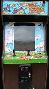 Rare 1988 TWIN EAGLE Arcade Machine by TAITO - Excellent Condition: Rare 1988 TWIN EAGLE Arcade Machine by TAITO - Excellent Condition Experience the thrill of classic gaming with the TWIN EAGLE Arcade Machine by TAITO, manufactured in 1988. This well-maintained machi