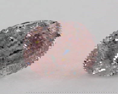Loose Diamond - OVAL 0.4ct Fancy Purplish Pink SI1: Loose Diamond - OVAL 0.4ct Fancy Purplish Pink SI1 Source: Natural Shape: OVAL Carats: 0.4 Color: Fancy Purplish Pink Certification: GIA Video: Video Link Additional images available upon request. 