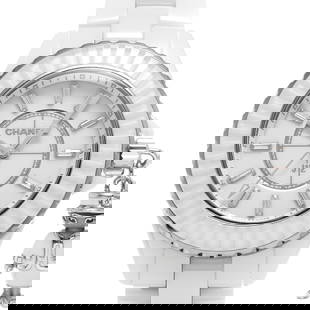 CHANEL J12 Mademoiselle Acte H6478 20th Anniversary Limited Edition Ladies Watch: CHANEL J12 Mademoiselle Acte H6478 20th Anniversary Limited Edition Ladies Watch The CHANEL J12 Mademoiselle Acte is a stunning ladies wristwatch, featuring a sophisticated design perfect for any