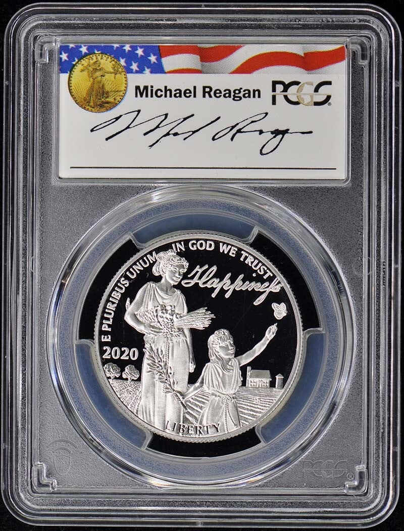 2020 W $100 Proof Platinum Eagle PCGS PR70 First Strike: 2020 W $100 Proof Platinum Eagle PCGS PR70 First Strike This 2020 W $100 Proof Platinum Eagle showcases exceptional craftsmanship and is graded PR70 by PCGS, indicating it is in pristine condition. Th