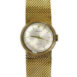 Vintage Rolex 18K Yellow Gold Manual Wind Wristwatch 22mm Ref 2191J 7in