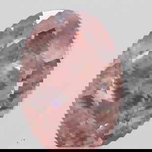 Loose Diamond - OVAL 0.19ct Fancy Orangy Pink VS2: Loose Diamond - OVAL 0.19ct Fancy Orangy Pink VS2 Source: Natural Shape: OVAL Carats: 0.19 Color: Fancy Orangy Pink Certification: GIA Video: Video Link Additional images available upon request. 