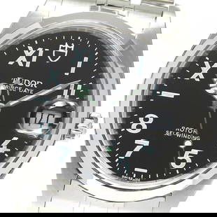 TUDOR Prince Date Cal.2824-2 Men's Watch 34mm Automatic Stainless Steel Black Dial: TUDOR Prince Date Cal.2824-2 Men's Watch 34mm Automatic Stainless Steel Black Dial Discover the TUDOR Prince Date Cal.2824-2 Men's Watch, a distinguished timepiece that combines elegance with