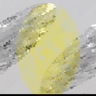 Loose Diamond - OVAL 0.7ct Fancy Yellow SI1: Loose Diamond - OVAL 0.7ct Fancy Yellow SI1 Source: Natural Shape: OVAL Carats: 0.7 Color: Fancy Yellow Certification: GIA Video: Video Link Additional images available upon request. PLEASE NOTE: