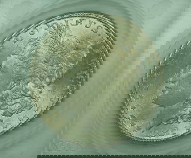 1881-S Morgan Silver Dollar Uncirculated in Hard Plastic Holder: 1881-S Morgan Silver Dollar Uncirculated in Hard Plastic Holder This 1881-S Morgan Silver Dollar is a stunning example of American coinage, featuring the iconic Morgan design. The coin is in