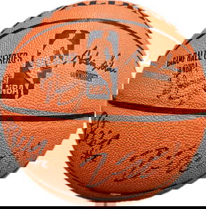 2017-18 Golden State Warriors Signed Basketball PSA/DNA Authenticated