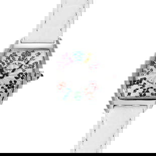 FRANCK MULLER Tonneau Curvex Magic Color 2252QZMAGCOL AC Ladies Watch 30mm Waterproof Alligator Band: FRANCK MULLER Tonneau Curvex Magic Color 2252QZMAGCOL AC Ladies Watch 30mm Waterproof Alligator Band Presenting the FRANCK MULLER Tonneau Curvex Magic Color 2252QZMAGCOL AC Ladies Watch, a stunning wr