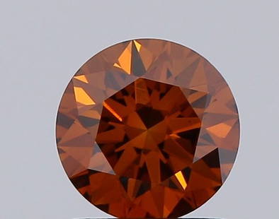 Ideal Loose Diamond - ROUND 1.01ct Fancy Deep Brownish Orange VS1: Ideal Loose Diamond - ROUND 1.01ct Fancy Deep Brownish Orange VS1 Source: This is a real non-mined Diamond that has been grown in a lab Shape: ROUND Carats: 1.01 Color: Fancy Deep Brownish Orange