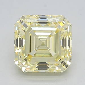Loose Diamond - SQUARE EMERALD 2.06ct Fancy Yellow VS1