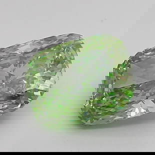 Loose Diamond - CUSHION MODIFIED 1.69ct Fancy Vivid Green VS1: Loose Diamond - CUSHION MODIFIED 1.69ct Fancy Vivid Green VS1 Source: This is a real non-mined Diamond that has been grown in a lab Shape: CUSHION MODIFIED Carats: 1.69 Color: Fancy Vivid Green