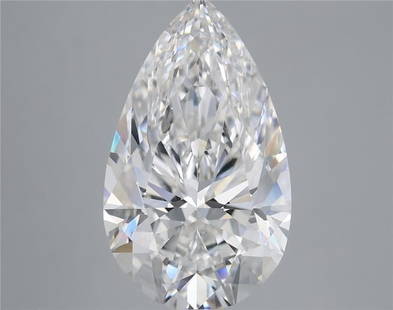 Loose Diamond - PEAR 4.46ct F VS2: Loose Diamond - PEAR 4.46ct F VS2 Source: This is a real non-mined Diamond that has been grown in a lab Shape: PEAR Carats: 4.46 Color: F Clarity: VS2 Certification: IGI Video: Video Link 
