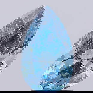 Loose Diamond - PEAR 2.05ct Fancy Vivid Blue VS2: Loose Diamond - PEAR 2.05ct Fancy Vivid Blue VS2 Source: This is a real non-mined Diamond that has been grown in a lab Shape: PEAR Carats: 2.05 Color: Fancy Vivid Blue Certification: IGI Video: