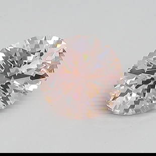 Ideal Loose Diamond - ROUND 0.54ct Fancy Vivid Pink VS1: Ideal Loose Diamond - ROUND 0.54ct Fancy Vivid Pink VS1 Source: This is a real non-mined Diamond that has been grown in a lab Shape: ROUND Carats: 0.54 Color: Fancy Vivid Pink Certification: IGI