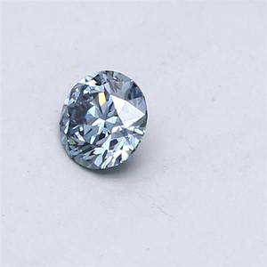 Loose Diamond - ROUND 0.3ct Fancy Vivid Blue VS1