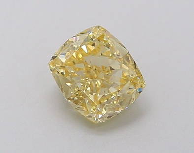 Loose Diamond - CUSHION MODIFIED 1.03ct Fancy Intense Yellow VS2: Loose Diamond - CUSHION MODIFIED 1.03ct Fancy Intense Yellow VS2 Source: This is a real non-mined Diamond that has been grown in a lab Shape: CUSHION MODIFIED Carats: 1.03 Color: Fancy Intense
