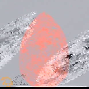 Loose Diamond - PEAR 0.53ct Fancy Vivid Pink VVS2: Loose Diamond - PEAR 0.53ct Fancy Vivid Pink VVS2 Source: This is a real non-mined Diamond that has been grown in a lab Shape: PEAR Carats: 0.53 Color: Fancy Vivid Pink Certification: IGI Video: