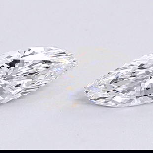 Loose Diamond - MARQUISE 0.45ct D VVS1: Loose Diamond - MARQUISE 0.45ct D VVS1 Source: This is a real non-mined Diamond that has been grown in a lab Shape: MARQUISE Carats: 0.45 Color: D Clarity: VVS1 Certification: IGI Video: Video Link 