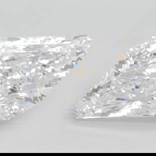 Loose Diamond - RADIANT 3.41ct D IF: Loose Diamond - RADIANT 3.41ct D IF Source: This is a real non-mined Diamond that has been grown in a lab Shape: RADIANT Carats: 3.41 Color: D Clarity: IF Certification: IGI Video: Video Link 