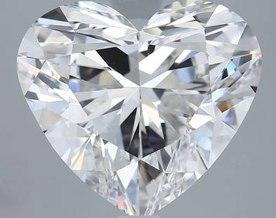 Loose Diamond - HEART 5.0ct D VS1: Loose Diamond - HEART 5.0ct D VS1 Source: This is a real non-mined Diamond that has been grown in a lab Shape: HEART Carats: 5.0 Color: D Clarity: VS1 Certification: IGI Video: Video Link 