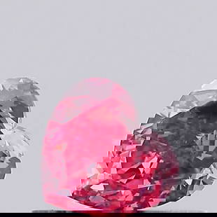Loose Diamond - HEART 0.33ct Fancy Vivid Pink VVS2: Loose Diamond - HEART 0.33ct Fancy Vivid Pink VVS2 Source: This is a real non-mined Diamond that has been grown in a lab Shape: HEART Carats: 0.33 Color: Fancy Vivid Pink Certification: IGI Video: