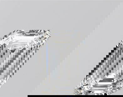 Loose Diamond - EMERALD 0.9ct F VS1: Loose Diamond - EMERALD 0.9ct F VS1 Source: This is a real non-mined Diamond that has been grown in a lab Shape: EMERALD Carats: 0.9 Color: F Clarity: VS1 Certification: IGI Video: Video Link 