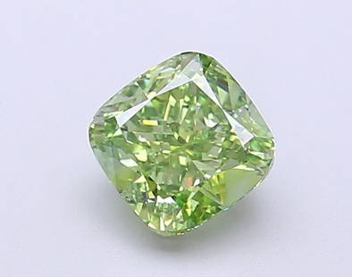 Loose Diamond - CUSHION MODIFIED 1.15ct Fancy Vivid Green VS2: Loose Diamond - CUSHION MODIFIED 1.15ct Fancy Vivid Green VS2 Source: This is a real non-mined Diamond that has been grown in a lab Shape: CUSHION MODIFIED Carats: 1.15 Color: Fancy Vivid Green