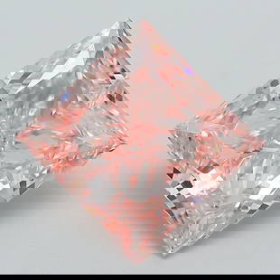 Loose Diamond - PRINCESS 5.06ct Fancy Intense Pink VS1: Loose Diamond - PRINCESS 5.06ct Fancy Intense Pink VS1 Source: This is a real non-mined Diamond that has been grown in a lab Shape: PRINCESS Carats: 5.06 Color: Fancy Intense Pink Certification: IGI
