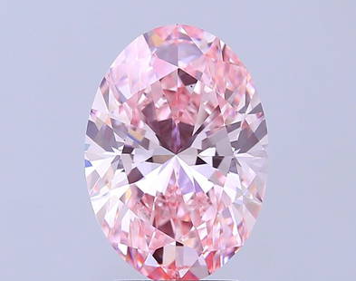 Loose Diamond - OVAL 3.56ct Fancy Intense Pink VS1: Loose Diamond - OVAL 3.56ct Fancy Intense Pink VS1 Source: This is a real non-mined Diamond that has been grown in a lab Shape: OVAL Carats: 3.56 Color: Fancy Intense Pink Certification: IGI Video: