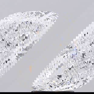 Loose Diamond - CUSHION BRILLIANT 3.52ct E IF: Loose Diamond - CUSHION BRILLIANT 3.52ct E IF Source: This is a real non-mined Diamond that has been grown in a lab Shape: CUSHION BRILLIANT Carats: 3.52 Color: E Clarity: IF Certification: IGI
