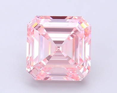Loose Diamond - SQUARE EMERALD 3.01ct Fancy Intense Pink VS1: Loose Diamond - SQUARE EMERALD 3.01ct Fancy Intense Pink VS1 Source: This is a real non-mined Diamond that has been grown in a lab Shape: SQUARE EMERALD Carats: 3.01 Color: Fancy Intense Pink