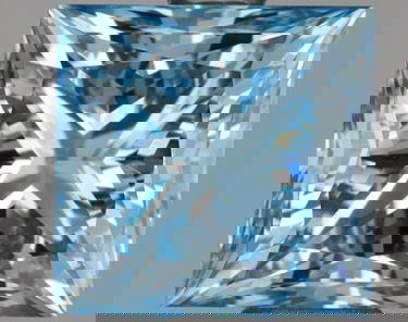 Loose Diamond - PRINCESS 2.18ct Fancy Vivid Blue VS2